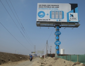 clean water billboard